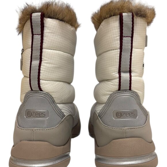 BZees "Luscious White" Short Ankle Boot (8.5) - Picture 4 of 5